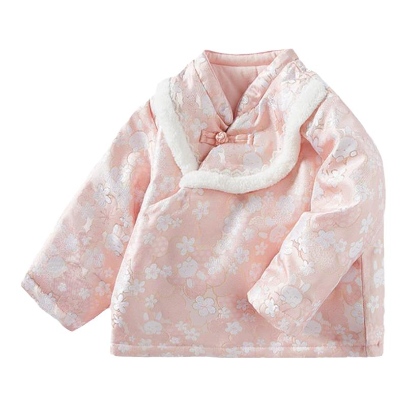 巴拉巴拉女童棉服婴儿宝宝拜年服