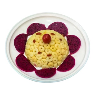 鲜莲子扣糯玉米粒胚芽素食素斋半成品酒店宴席私房菜碗装易煮粉糯