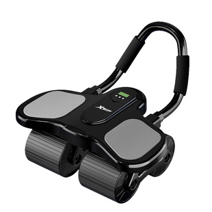 特步健腹轮腹肌轮自动回弹计数款男士练腹肌神器瘦肚子健身器材女