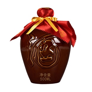 空酒瓶酒罐小酒坛子一二三五十斤装白酒瓶龙凤瓶家用酒壶土陶罐子