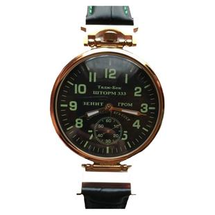 军表苏联手表库存大表盘机械男玻璃透底复古经典风暴333特种部队