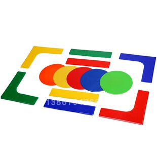 网球场地标志物网球标志线地标贴足球羽毛球场地标示平面标志贴