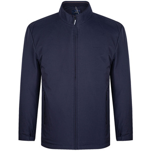 梦特娇90白鸭绒/专柜款]厅局风立领夹克羽绒服男冬外套2DW4214010