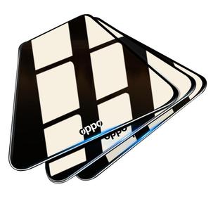 适用oppoReno5k钢化膜reno5k手机膜0pp0全屏覆盖无白边op抗蓝光防指纹五k高清防爆防摔保护玻璃屏幕pPO护眼贴