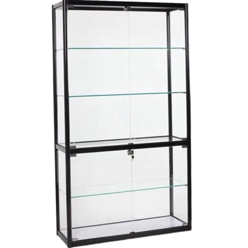定制家用玩具模型透明玻璃展示柜