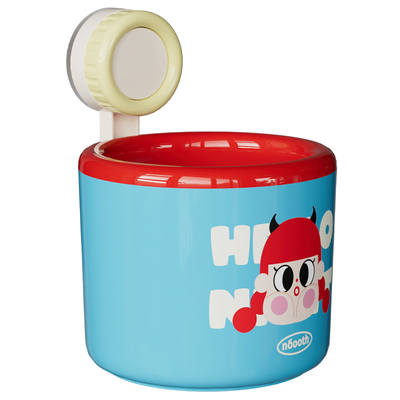 吸盘垃圾桶壁挂式洗脸巾收纳桶