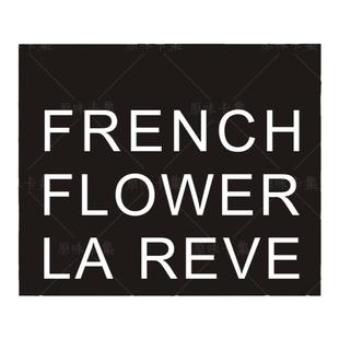 花店高档简约黑白花束贺卡手写祝福卡背面空白卡片定制印刷设计