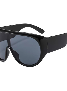 欧美嘻哈大框显瘦防紫外线墨镜