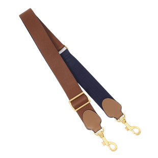 适用TB汤丽柏琦风琴包帆布斜挎老花酒桶包肩带包带替换包包配件