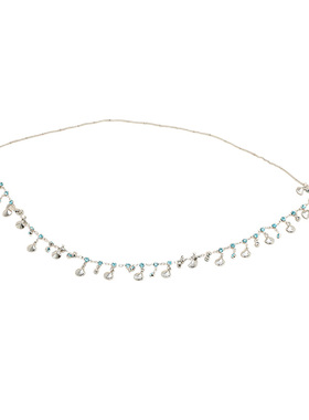 女款贝母扇形项链轻奢高级感