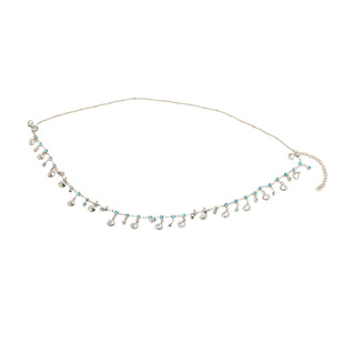 贝母扇形吊坠项链女2025新款小众轻奢高级感波西米亚风锁骨链配饰