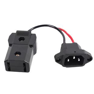 电动车新国标转接头爱刀铃雅艾充电器输出线母座通用铜线玛迪