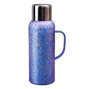 大容量纯钛传家壶1000毫升机械测温杯盖加长过滤茶仓磁吸盖保温壶