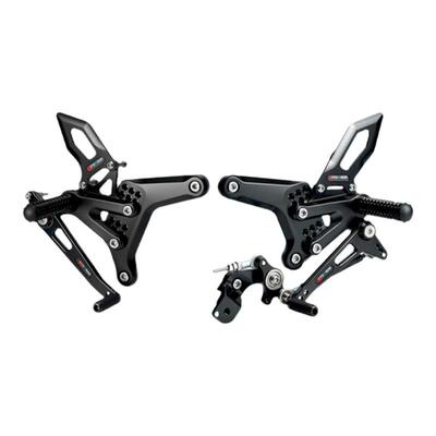 MOTO-TRON 适用春风250SR 250NK 2019-2023 改装竞技调节升高脚踏