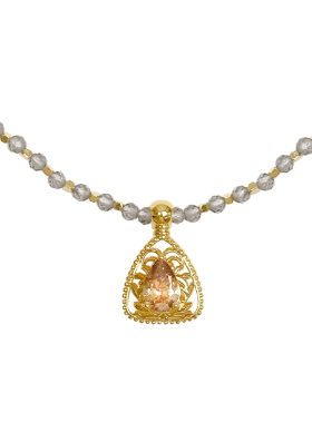 ATELIERSO 26SS 香水瓶串珠项链（土）