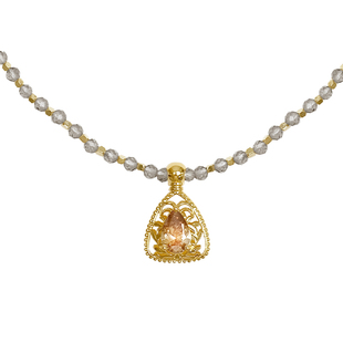 ATELIERSO 26SS 香水瓶串珠项链（土）