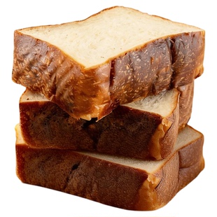 黄油奶油芝士碱水吐司面包厚切片健康营养早餐速食不加防腐剂短保