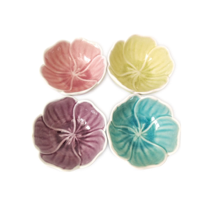 美容院用精油碟碗陶瓷水疗碗调面膜碗精油碟子全套装【五送一】