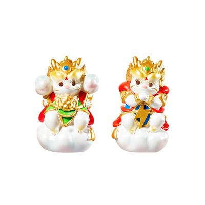 故宫淘宝宫猫门神摆件套装