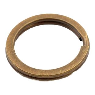 复古纯铜黄铜钥匙圈铜环扣手工皮具DIY配件大管家铜饰黄铜饰品