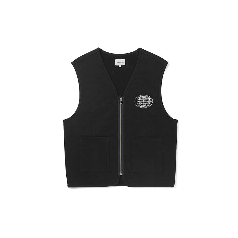 thisisneverthat® Zip Sweat Vest 春夏款拉链薄绒马甲背心