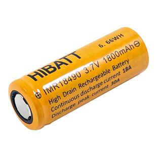 低内阻高容量动力锂电池18490 1800毫安 3.7V数码相机电池7.4V