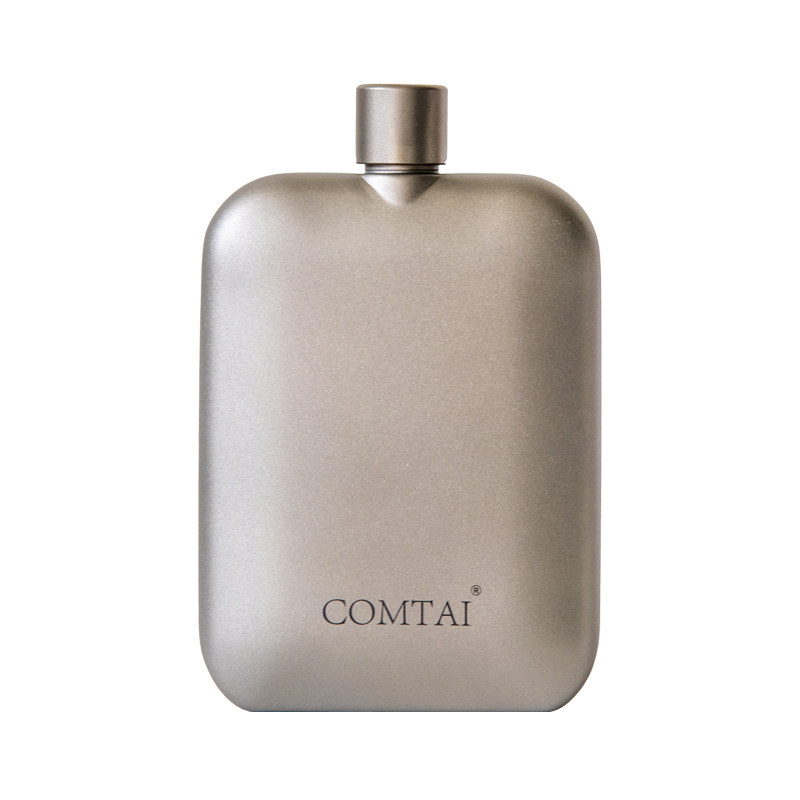 COMTAI纯钛酒壶便携小酒壶抑菌