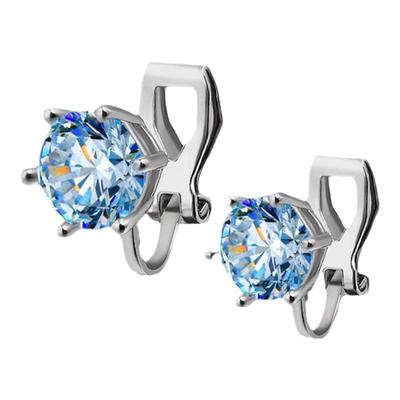 欧美嘻哈风帅扳动耳夹马尔代夫蓝