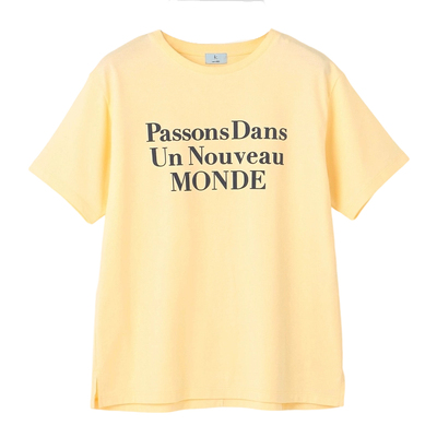 组曲气质适宜简约时尚浮雕印花T恤女ONWARD