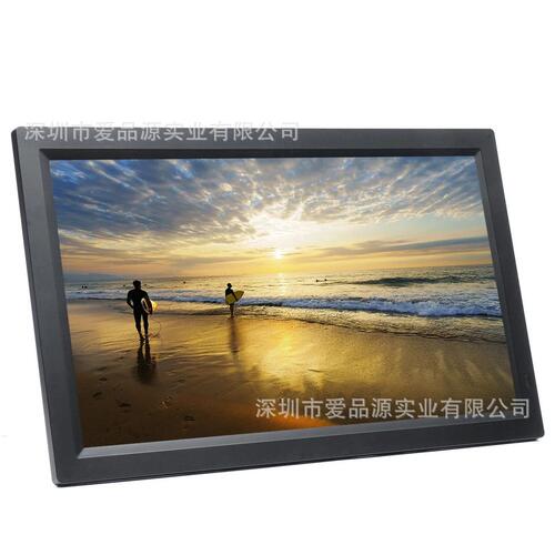 低价27寸 IPS数码相框 电子相册 钢化玻璃1080p广告机 支持HDMI