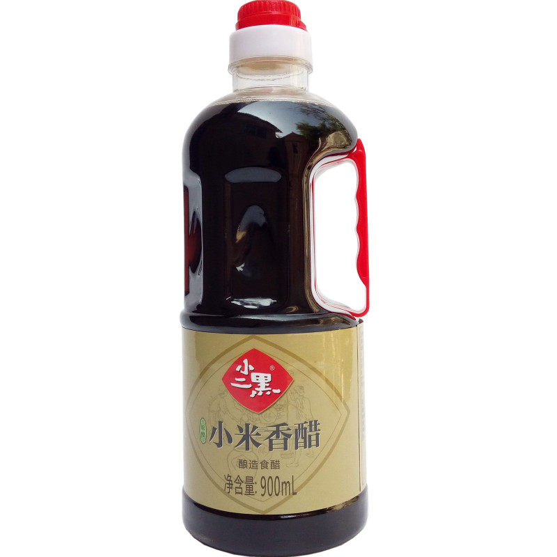 正品小二黑原酿小米香醋1L 酿造食醋凉拌蘸食炒菜烹调味料品 包邮