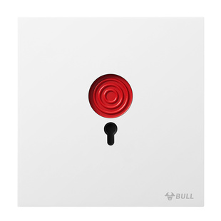 公牛紧急呼叫按钮开关面板g56手动报警手报复位钥匙g57蝶翼超薄