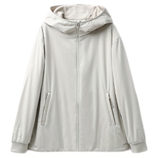 刚需轻行~【针织三防功能料◆内里暖绒/柔滑高弹/细腻】连帽/外套