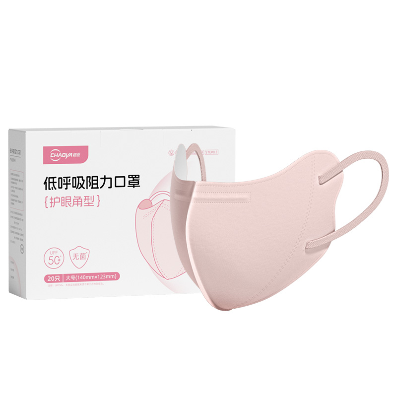 超亚低阻力一次性防晒口罩丨灭菌