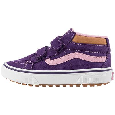 Vans范斯童鞋官方 MTE SK8-Mid Reissue V紫户外加厚中大童登山鞋