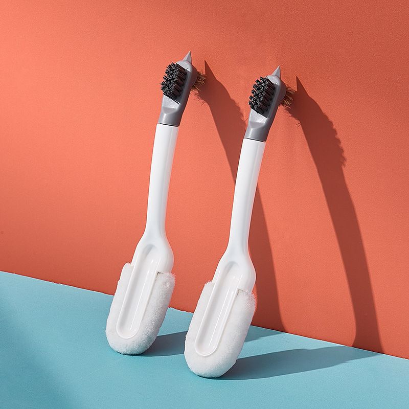 洗鞋刷多功能软毛鞋刷鞋清洁刷小鞋白长柄刷子鞋洗