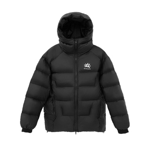 羽绒服女短款2025新款冬季加厚连帽面包服小个子情侣学生外套潮