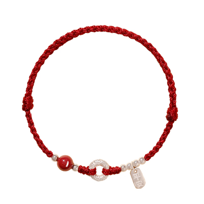 【热销第一】红绳手链本命年女款