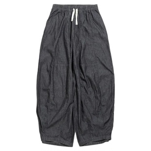 现货 NEEDLES H.D. PANT DENIM 全棉宽松廓形牛仔休闲长裤25AW