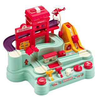 babycare仿真小火车轨道冒险游戏