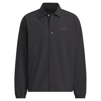 阿迪达斯男装2025春新款梭织教练夹克运动宽松外套JN0115 JN0114