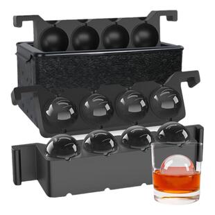 透明冰块模具硅胶出8酒吧威士忌冰球无气泡制冰家用商用磨具冰格