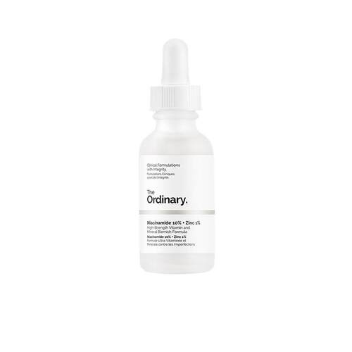 【自营】The Ordinary10%烟酰胺+1%锌精华提亮控油改善痘痘30ml