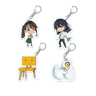 铃芽之旅周边钥匙扣岩户铃芽户缔宗像草太挂件挂饰动漫二次元立牌