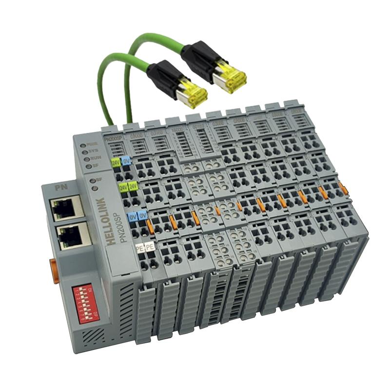 远程IO模块Profinet/EtherCAT分布式IO代替ET200SP插片式IO总线