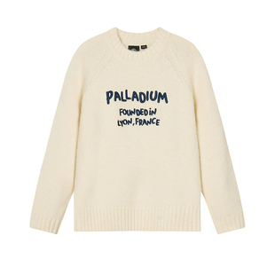PALLADIUM帕拉丁上装时尚简约大方女款圆领毛衫1911986