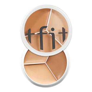 【自营】韩国TFIT三色遮瑕膏遮盖斑点痘印脸部泪沟提亮遮暇盘修饰