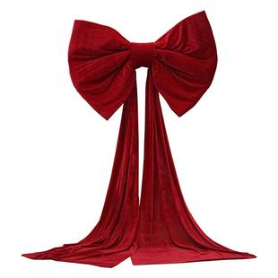 婚房布置超大蝴蝶结巨型红丝绒结订婚新年装饰背景墙商场打卡春节