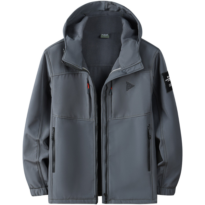冬季加绒防水工作服套装