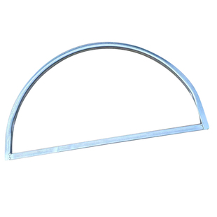 新款婚庆道具弹力布骨架半圆铁艺圆环架子布幔架舞台背景装饰扇形